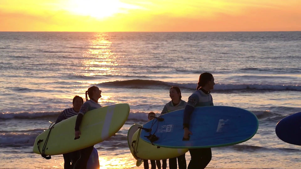 Sunset Surf session